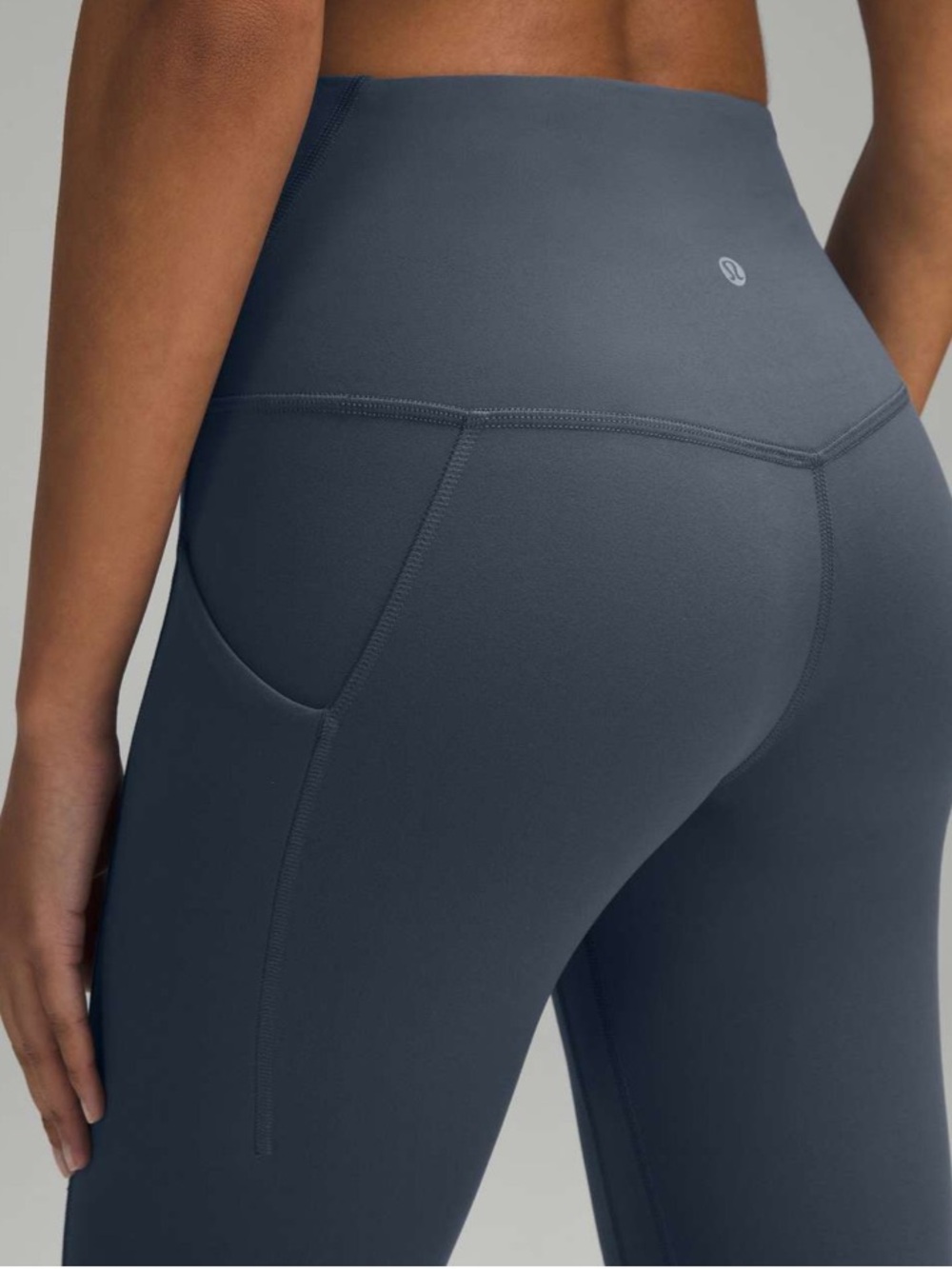 lululemon athletica High-Rise 25” Leggings in Iron Blue - Picture 2 of 5
